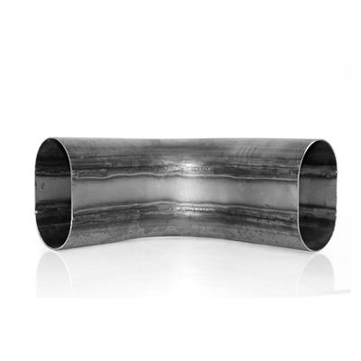 CNC Oval Bending Pipa Baja Galvanis 0.6mm Tahan Listrik Dilas